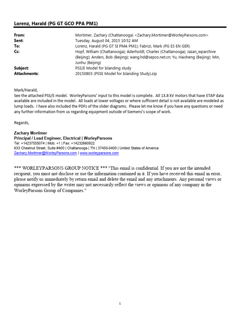 Attm2 - WP Psse Etap Model - 4-Aug-2015 | PDF