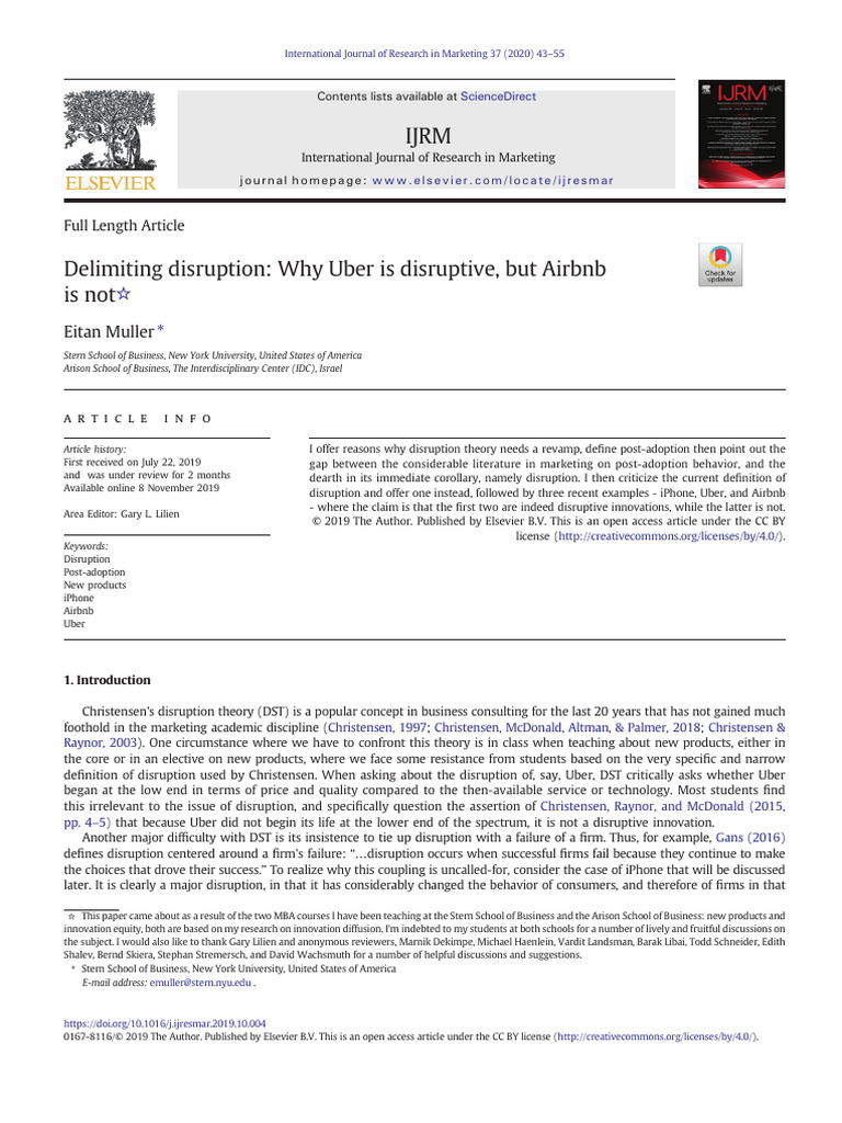 Delimiting Disruption | PDF | Smartphone | Apple Inc.