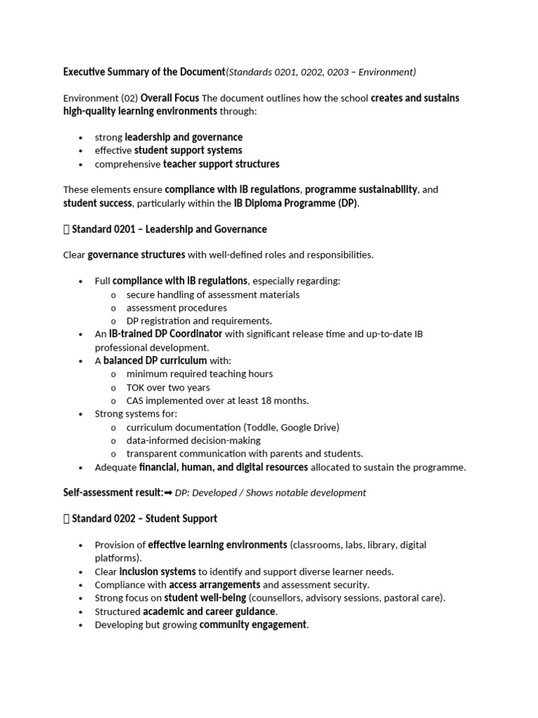 IB Diploma Programme Support Standards | PDF | Educational Assessment ...