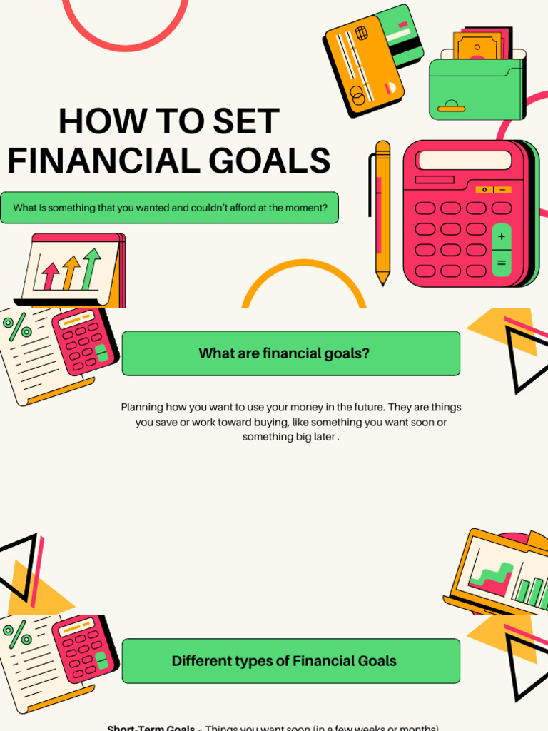 Setting Effective Financial Goals Guide | PDF