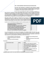 Governance Peer Assessment Form 2010-11