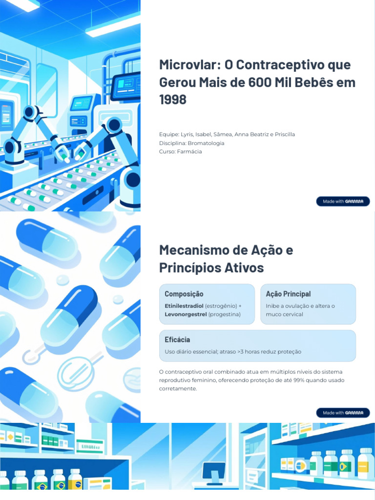 Escândalo Microvlar: 600 mil gestações | PDF | Anticoncepcionais | Gravidez