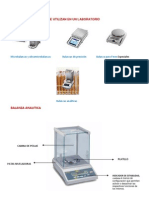 Tipos de Valanza Que Se Utilizan en Un Laboratorio