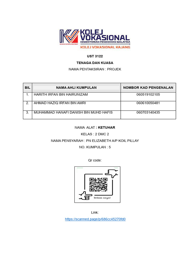 Template Ust | PDF