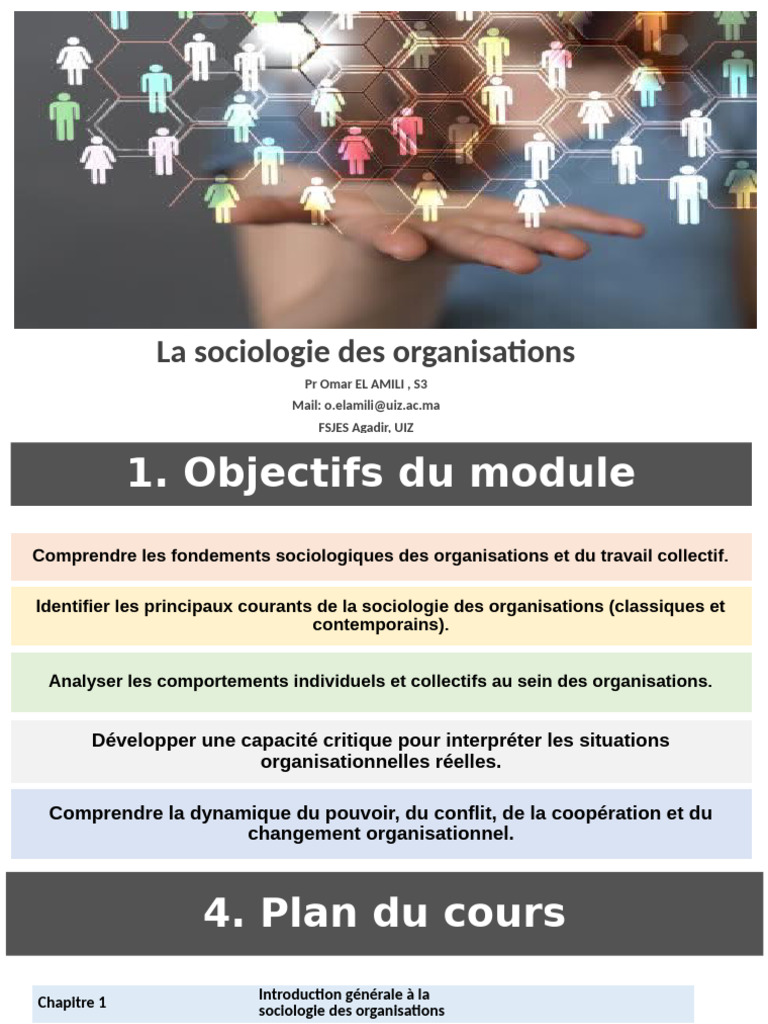 Sociologie des Organisations : Concepts Clés | PDF | Motivation | Motivant