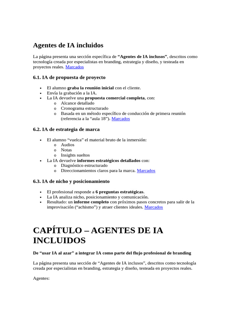 Agentes de IA Incluidos | PDF | Inteligencia artificial | Inteligencia ...