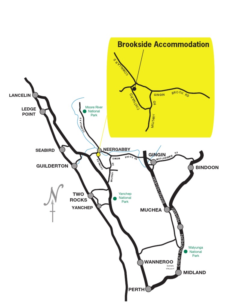 Brookside Map PDF