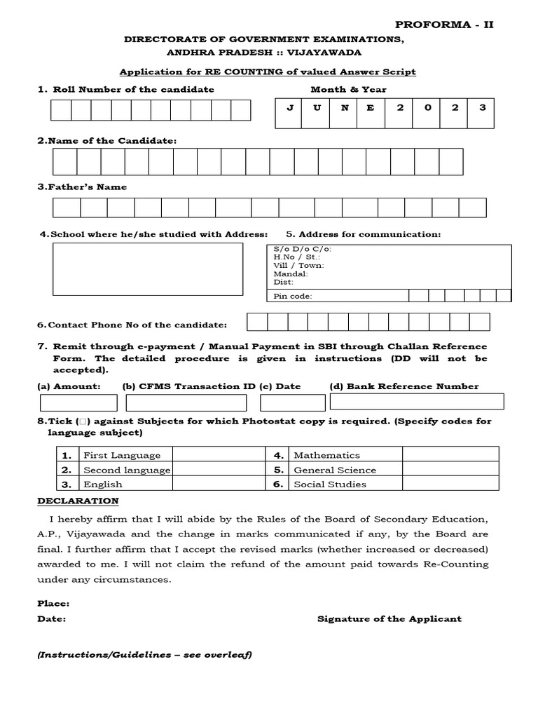 AP Recounting Application Form Guide | PDF | Payments