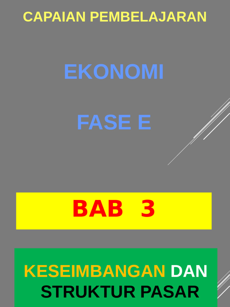 Bahan Ajar Power Point Bab 3 Fase e Kumer | PDF