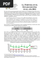 LA TORTURA EN EL ESTADO ESPAÑOL 2011