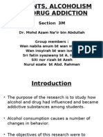 Students, Alcoholism and Drug Addiction: Section 3M