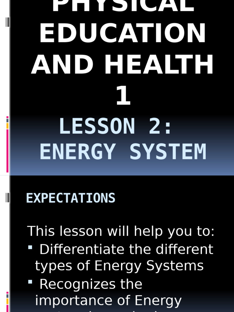 Understanding Energy Systems in Exercise | PDF | Aerobic Exercise ...