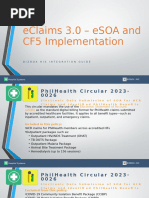 eClaims 3.0: CF5 & eSOA Setup Guide | PDF | Xml | Health Maintenance ...
