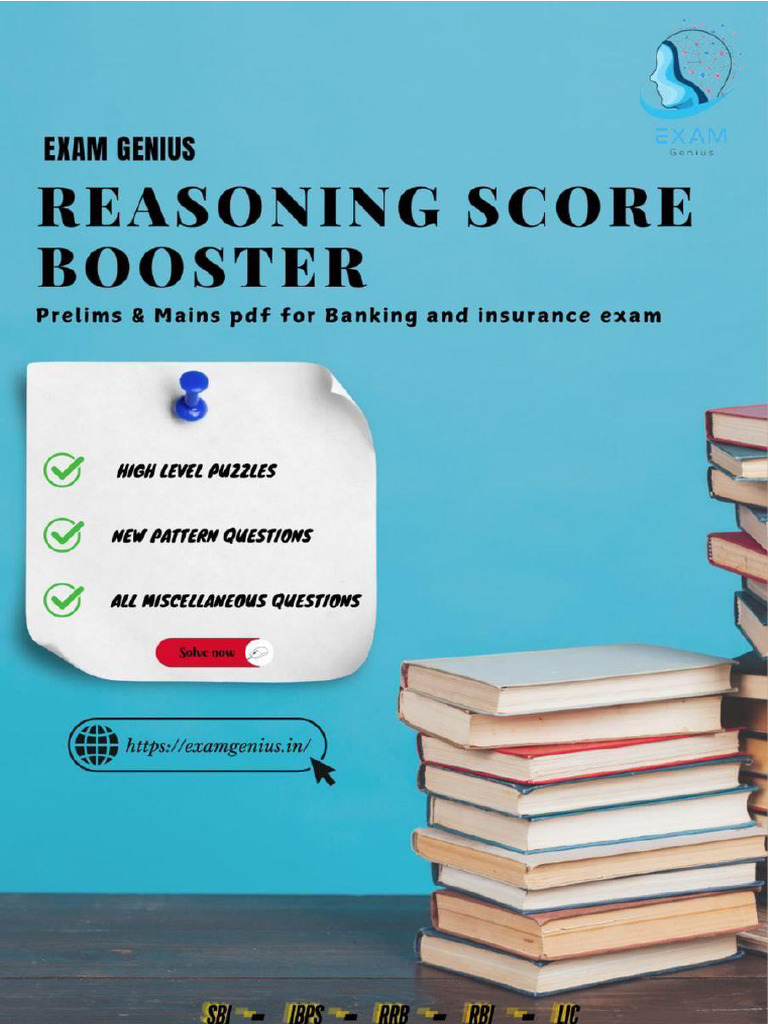 Reasoning Genius Score Booster Set 2 | PDF