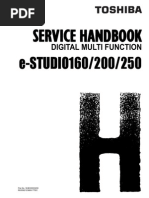 Toshiba E STUDIO 160 200 250 Service Handbook
