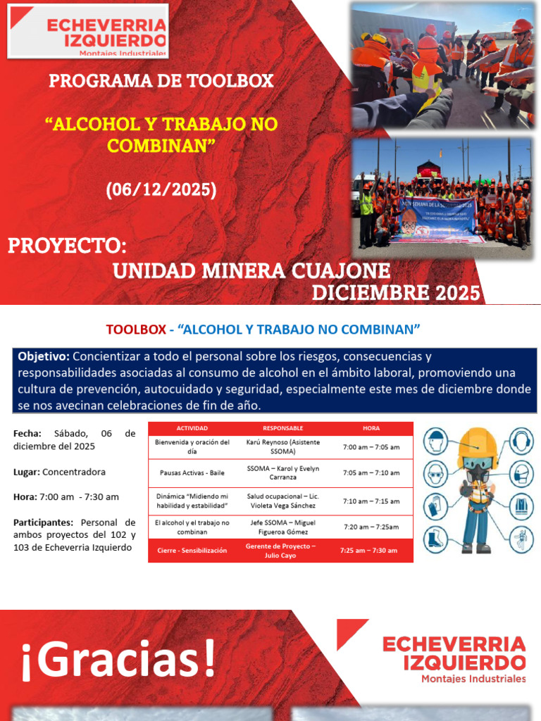 Programa de Toolbox-06.12.25 | PDF