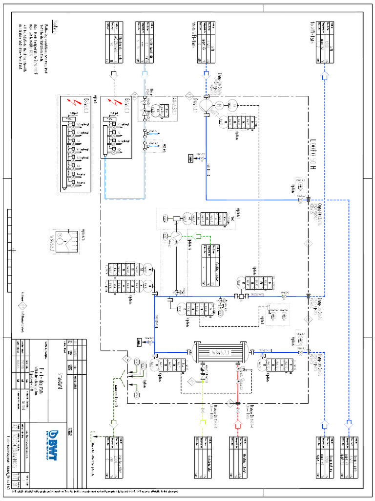 Pws5 Meco-Bwt P&id For Loopo 050h | PDF