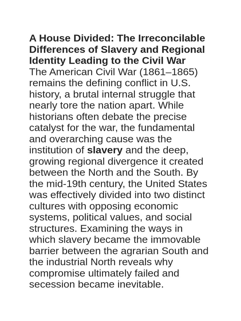 Notes_251216_103834 | PDF | Slavery In The United States | Southern ...