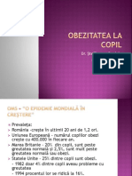 OBEZITATEA LA COPIL - Prezentare 8 Februarie