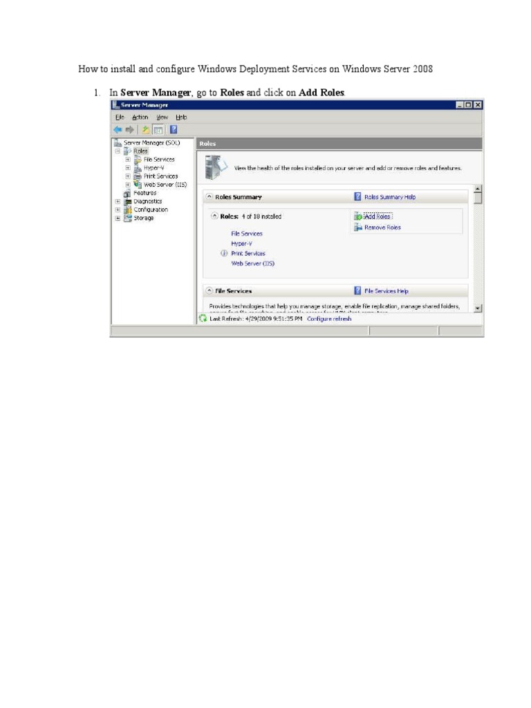 How To Install and Configure Windows Deployment Services On Windows ...