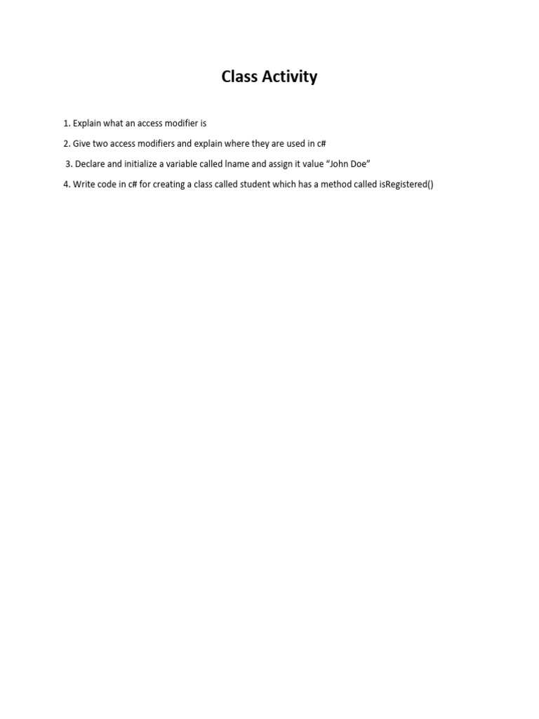 Activity 5 | PDF