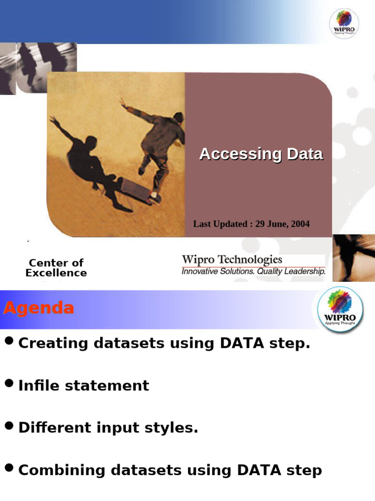 Accessing Data in SAS Programming | PDF | Sas (Software) | Databases
