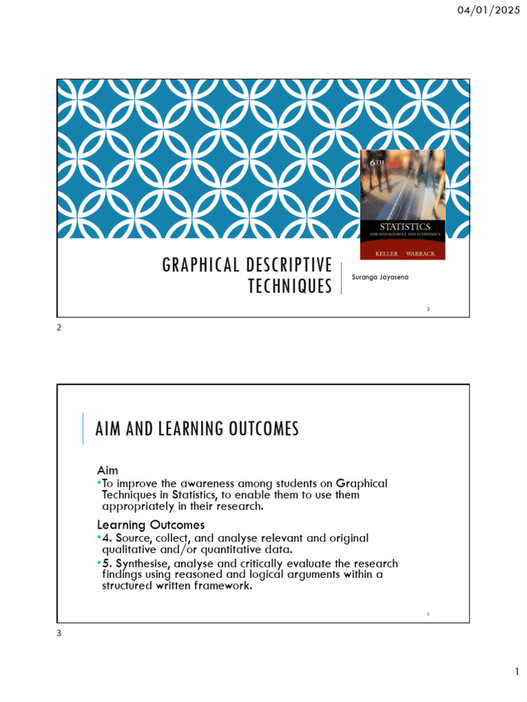 Graphical Techniques in Statistics | PDF | Statistics | Histogram