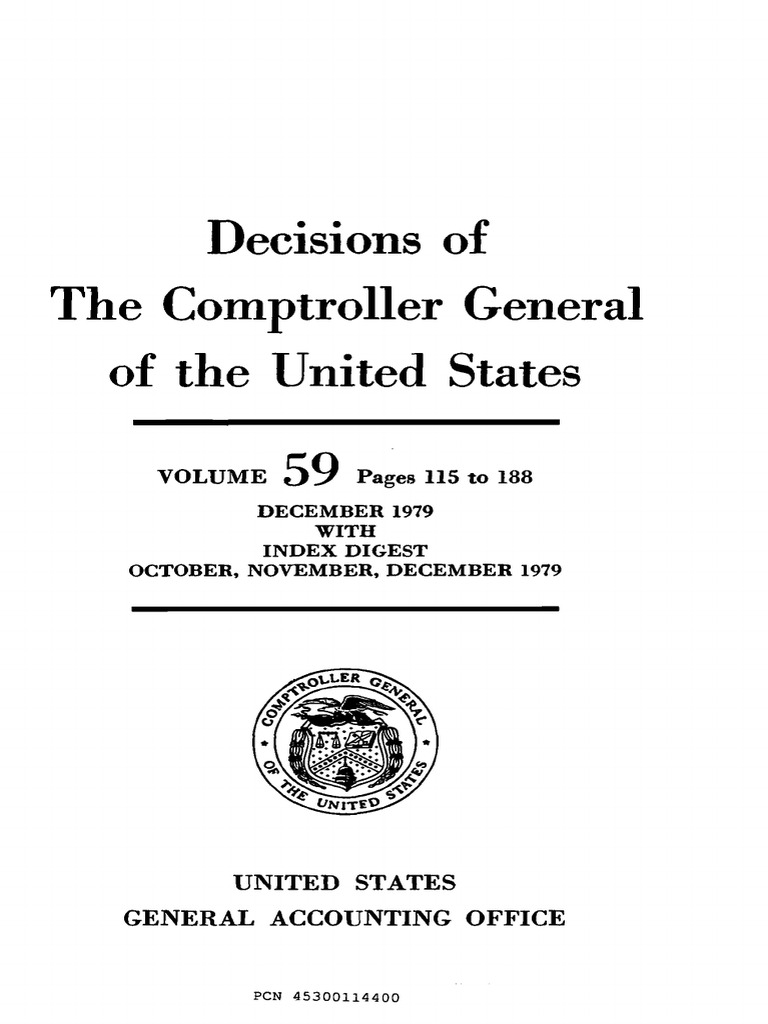DCG Vol 59 Dec 1979 | PDF | Overtime | United States Congress