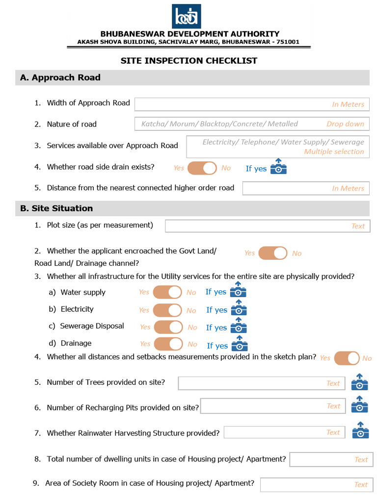 Comprehensive Site Inspection Checklist | PDF | Basement