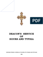 Deacon Sty Pika With Hours From Archbishop Paul Site