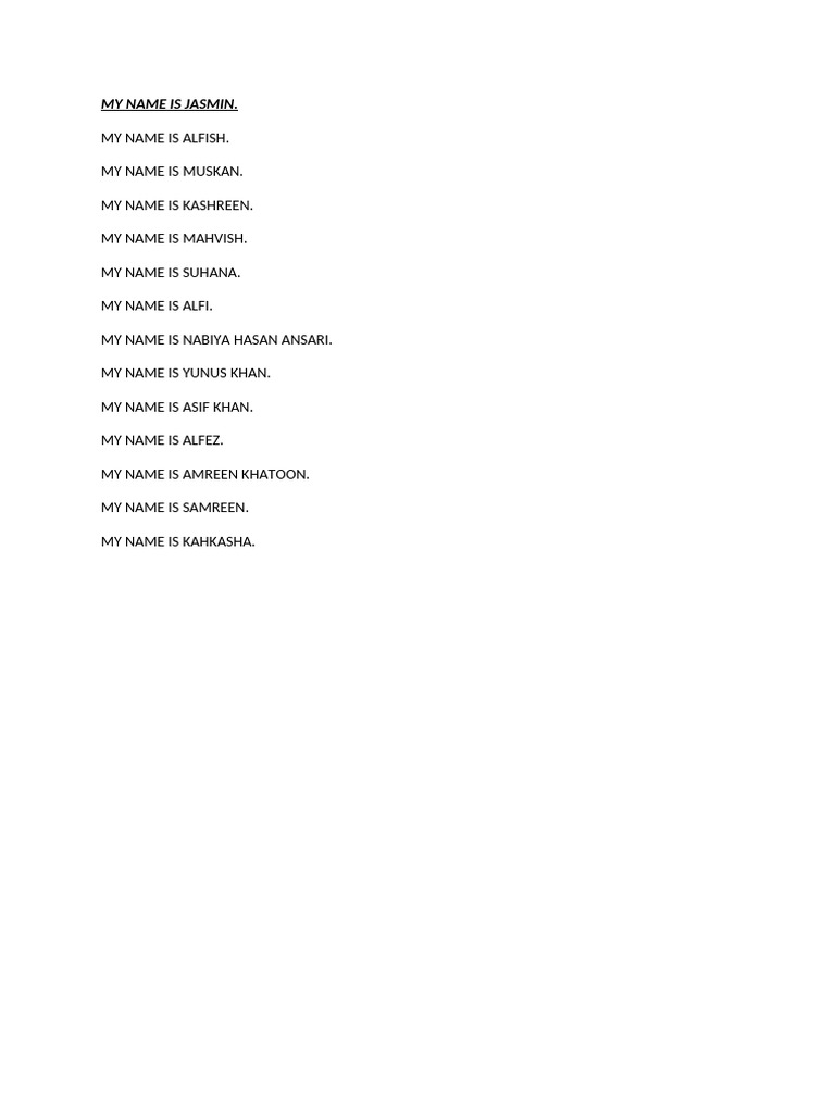 List of Names and Their Origins | PDF
