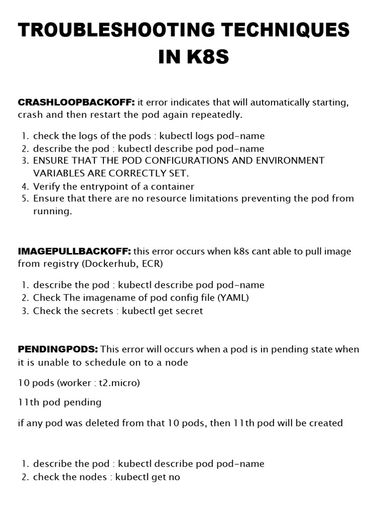 Kubernetes Troubleshooting & Deployment Strategies | PDF | Systems ...