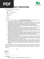 Formulir Contoh Surat Pernyataan Tidak Bekerja Bagi WP Formulir Contoh Surat Pernyataan Tidak Bekerja Bagi WP