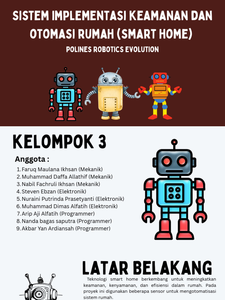 Robotics Rules Technology Presentation in Colorful Cartoon Style - 3 | PDF