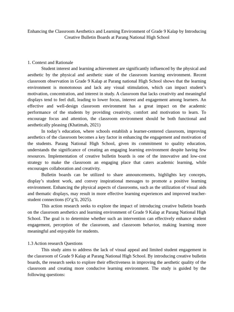 AR2 | PDF | Learning | Likert Scale
