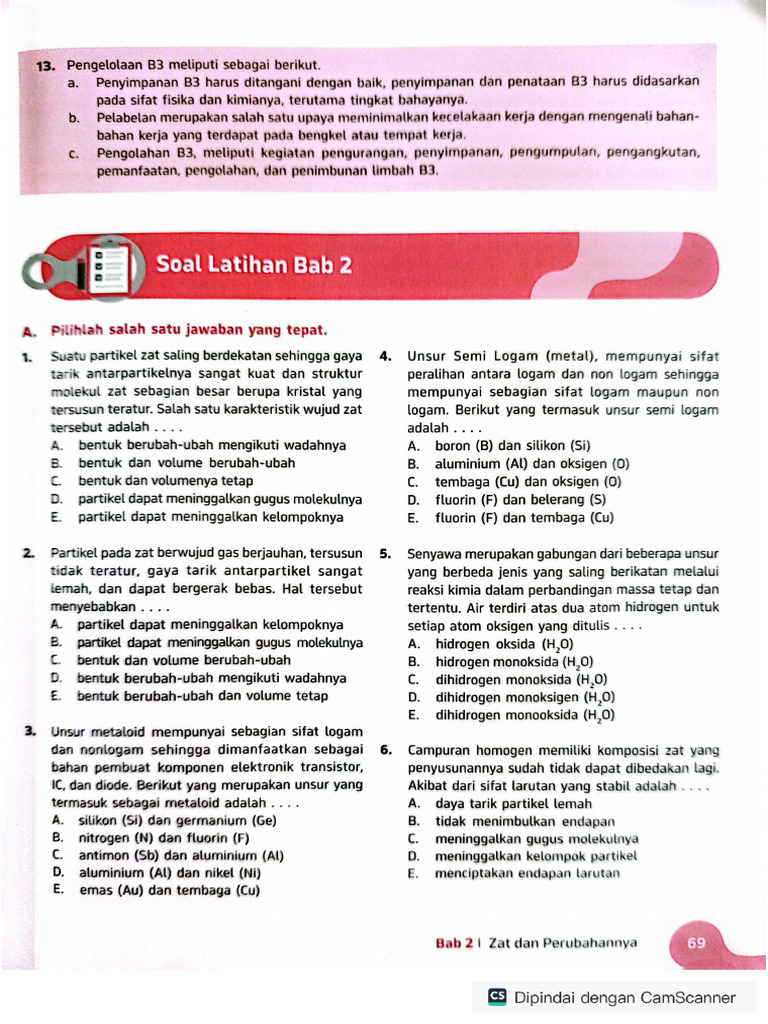 Latihan Soal Bab 2 | PDF