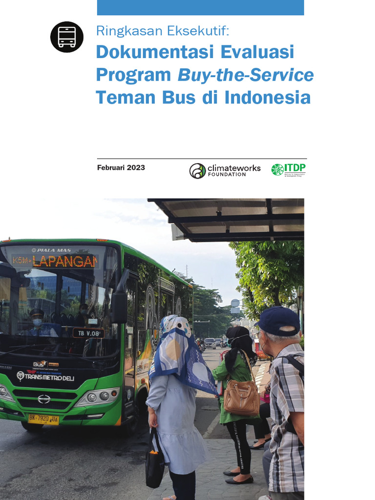 Evaluasi Program Teman Bus Indonesia | PDF