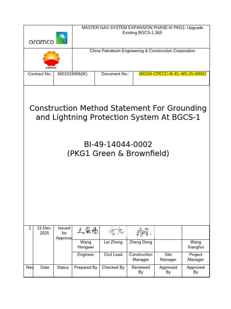 Grounding & Lightning Protection Method | PDF | Electrical Connector ...