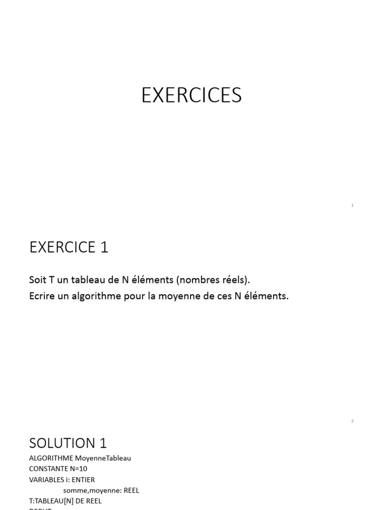 Algorithmes de calculs variés en Python | PDF | Scalaire (mathématiques ...