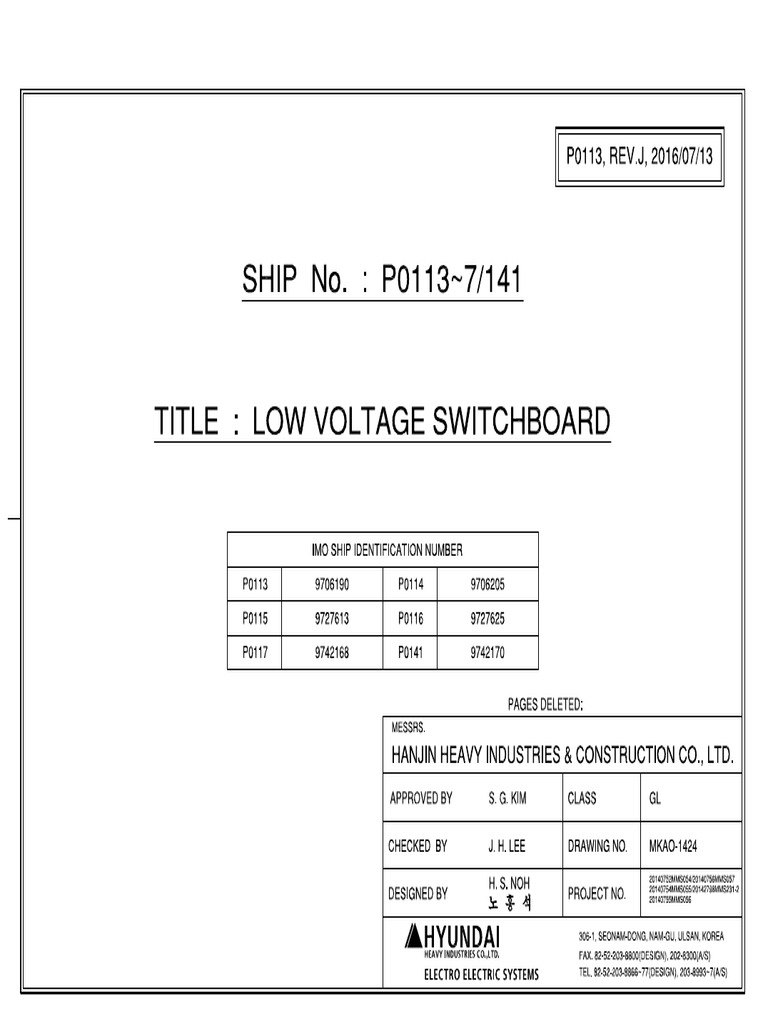 EV-02 Low Voltage Switchboard | PDF | Components | Electrical Wiring
