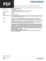 GTA007 Thinner Technical Data Sheet | PDF | Paint