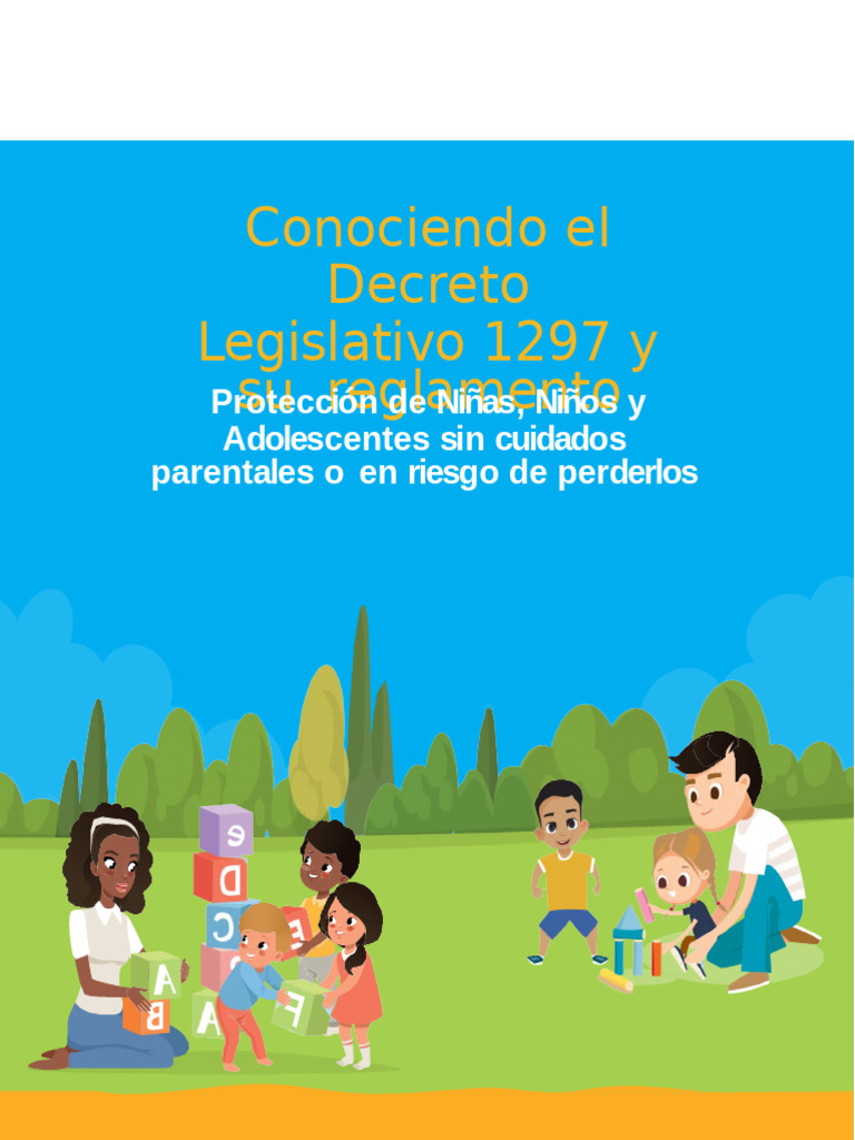 Conociendo-el-Decreto-Legislativo-1297-y-su-reglamento | PDF | Orfanato ...