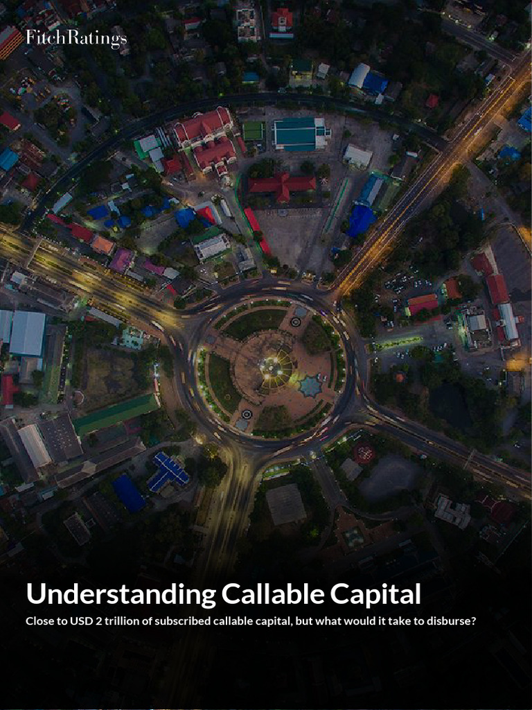 Understanding Callable Capital in MDBs | PDF | International Financial ...