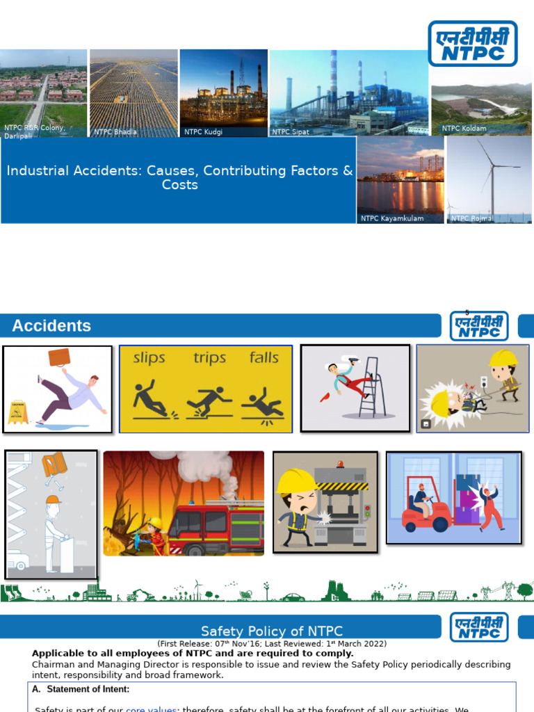 NTPC Safety Policy and Accident Prevention | PDF | Safety ...
