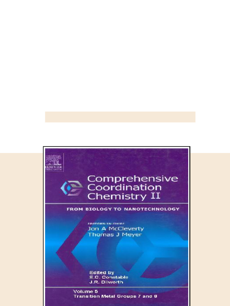 (Ebook) Comprehensive Coordination Chemistry II - From Biology to ...