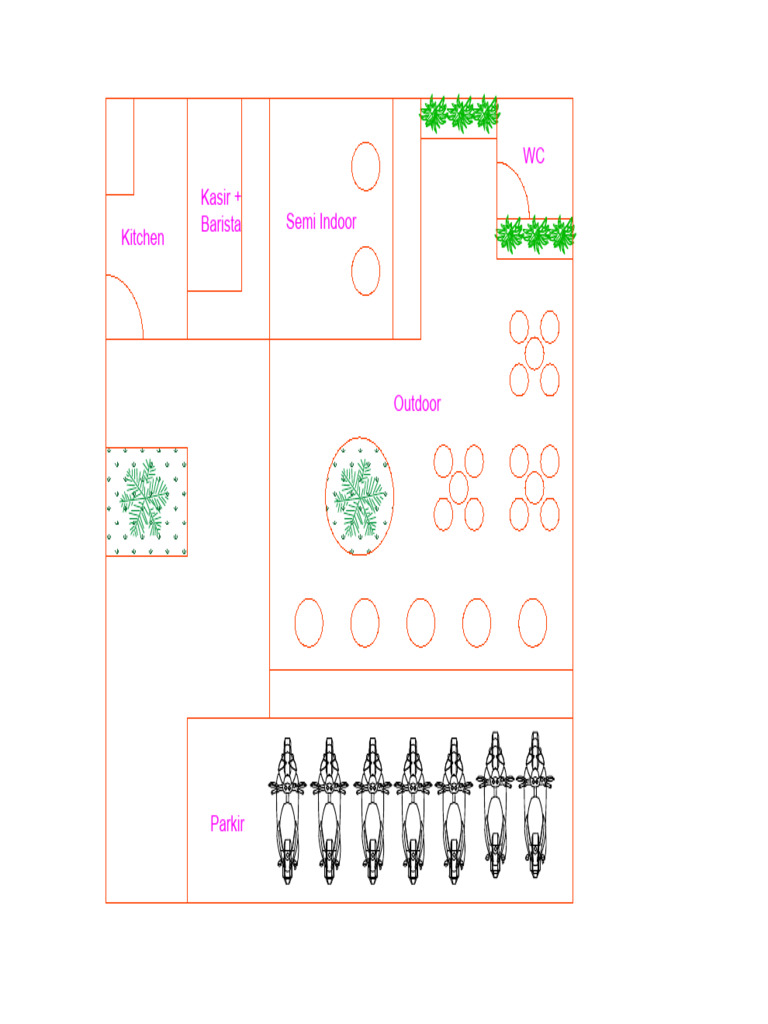 Layout Coffee Shop | PDF