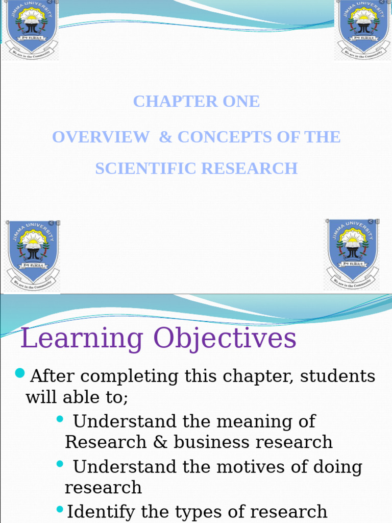 Overview of Scientific Research Concepts | PDF | Hypothesis | Methodology