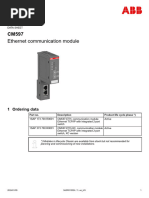 CI845 Ethernet Communication Module | PDF | Input/Output | Computing