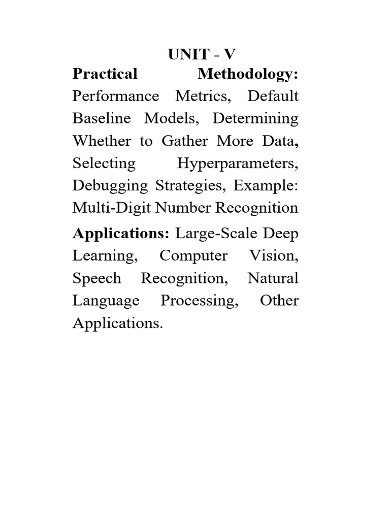 Deep Learning Practical Methodology Guide | PDF | Deep Learning ...