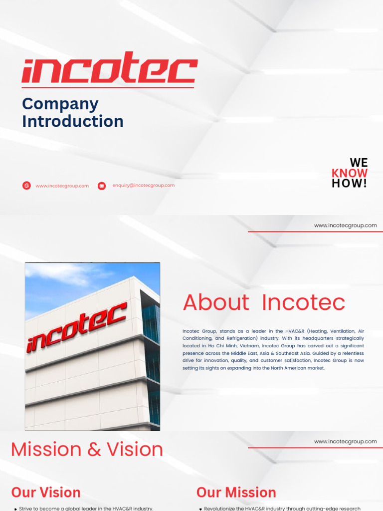HVAC&R Solutions by Incotec Group | PDF | Duct (Flow) | Thermal Insulation